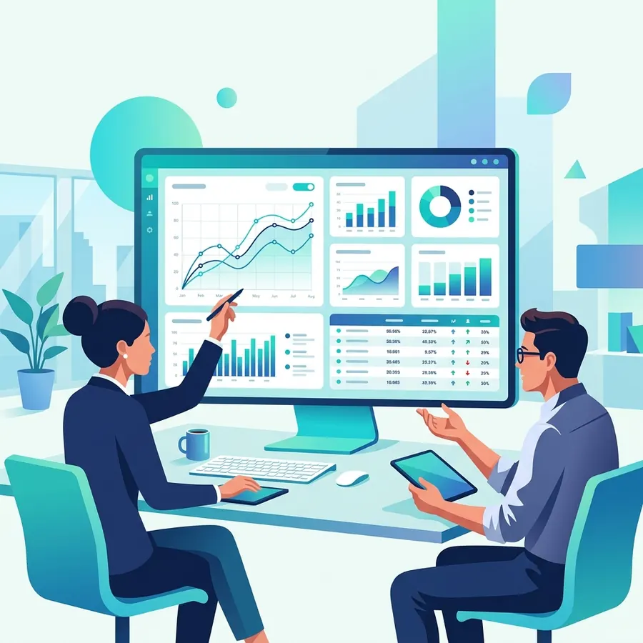 In-depth financial analysis dashboard review